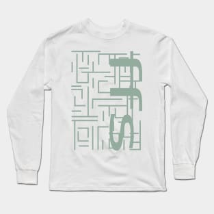 Linear typographical designs - The FFS Long Sleeve T-Shirt